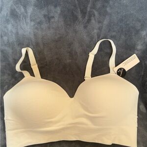 Truekind 10210 Size 3XL Supportive Comfort Wireless Shaping Bra Ivory NWOT